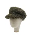 Nooki Design Women's Green Sophie Cap Khaki In Green