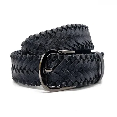 Nooki Design Ibiza Belt Metallic Black