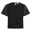 Nooki Design Women's Mayhew Top - Black In Black