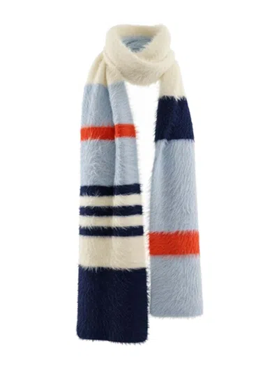 Nooki Design Women's Napoleon Stripe Scarf - Blue Mix