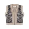Nooki Design Women's Neutrals Arnica Leopard Gilet In Neutral
