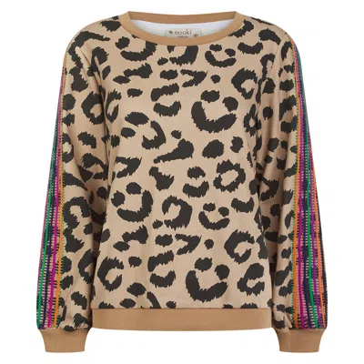 Nooki Design Women's Neutrals Bartley Sweatshirt - Camel In Beige