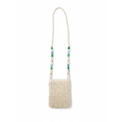 Nooki Design Women's Neutrals Billie Crochet Phone Bag - Natural In Multi