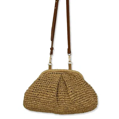 Nooki Design Women's Neutrals Corgan Beaded Frame Bag - Natural