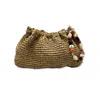 Nooki Design Women's Neutrals Yasmina Clutch Bag - Natural