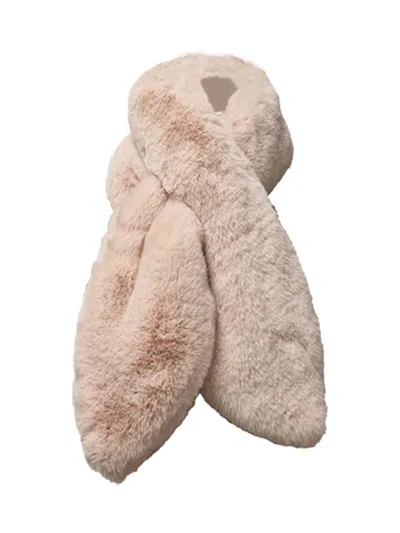 Nooki Design Women's Pink Cate Faux Fur Scarf - Blush