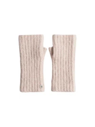 Nooki Design Women's Pink Iris Fingerless Gloves - Rose