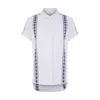 Nooki Design Women's Polly Blouse In White Mix In White