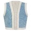 Nooki Design Women's Sommer Denim Gilet - Lt Blue In Blue