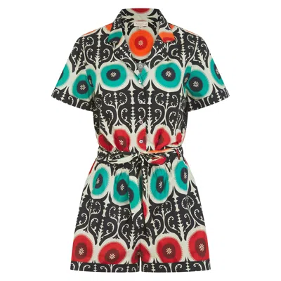 Nooki Design Women's Suzani Playsuit - Multi
