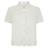 Nooki Design Women's White Jada Shirt - Natural In White