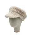 Nooki Design Women's White Sophie Cap In  Cream In White