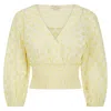 Nooki Design Women's Yellow / Orange Ciara Blouse - Yellow In Yellow/orange