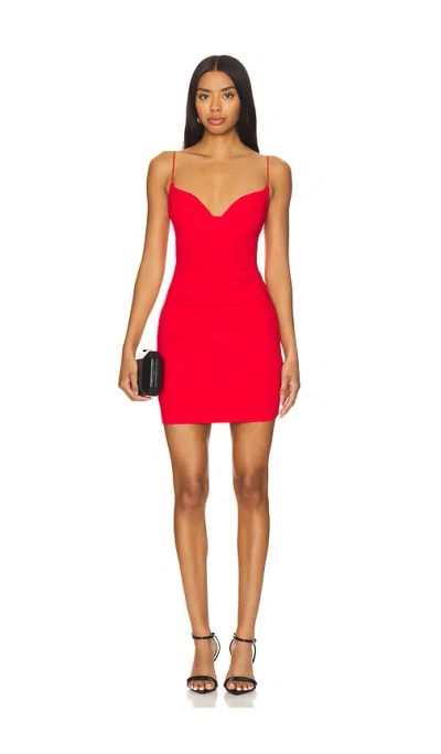 Nookie Affinity Mini Dress In Cherry