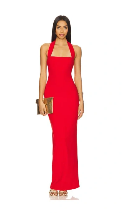 Nookie Boulevard Maxi Dress In Red