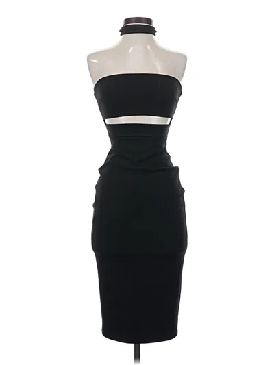 Pre-owned Nookie Cocktail Dress In Black