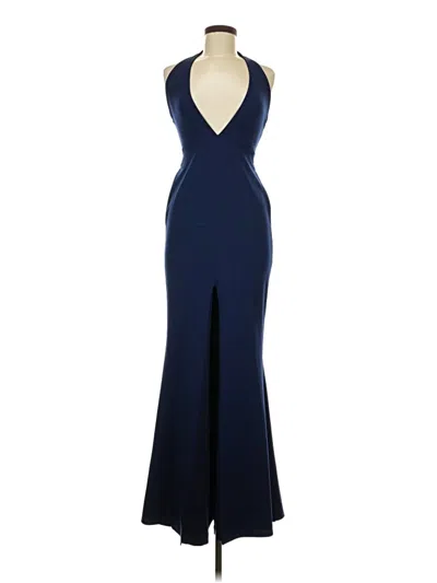Pre-owned Nookie Cocktail Dress In Blue