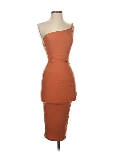 Pre-owned Nookie Cocktail Dress In Brown