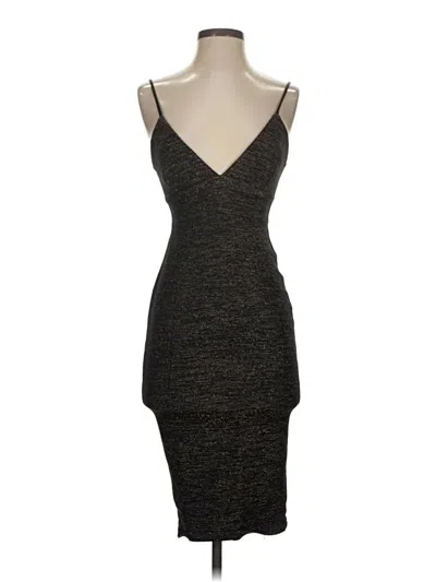 Pre-owned Nookie Cocktail Dress In Gray
