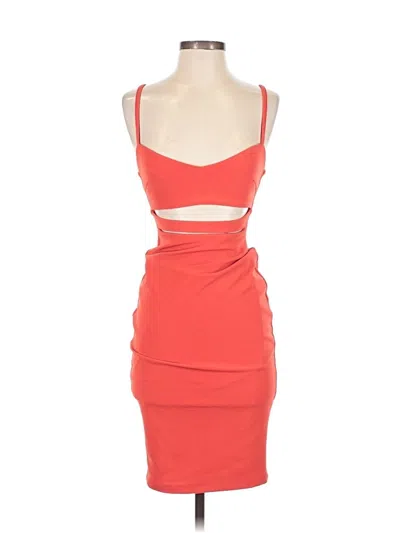 Pre-owned Nookie Cocktail Dress In Orange