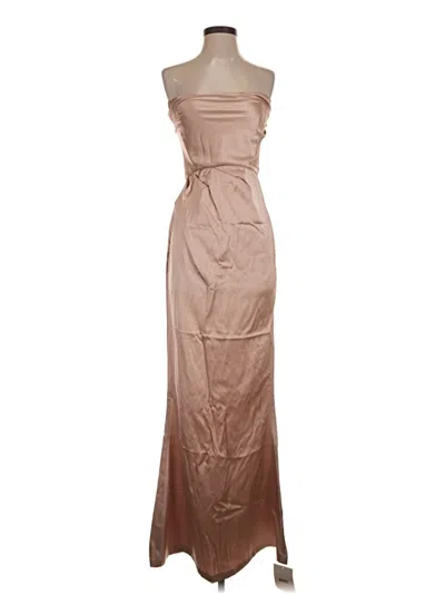 Pre-owned Nookie Cocktail Dress In Tan