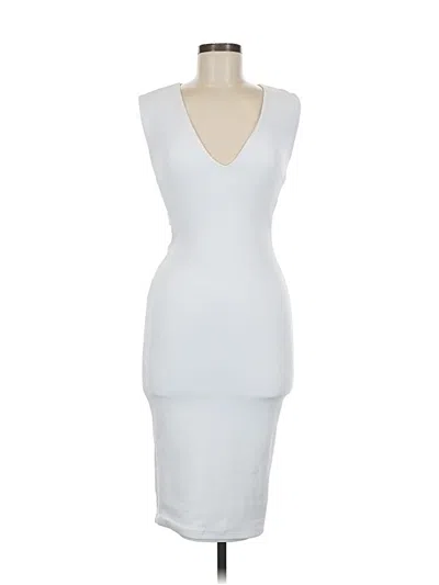 Pre-owned Nookie Cocktail Dress In White
