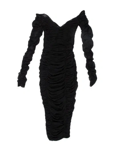 Pre-owned Nookie Cowl Neck Mini Dress W/ Tags In Black