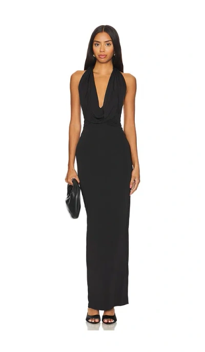 Nookie Element Gown In Black