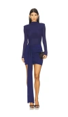 Nookie Enigma Mini Dress In Blue