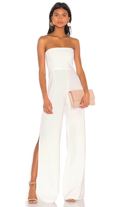 Nookie Glamour Jumpsuit In Ivory