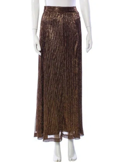 Pre-owned Nookie Long Skirt In Brown