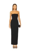 Nookie Madison Gown In Black