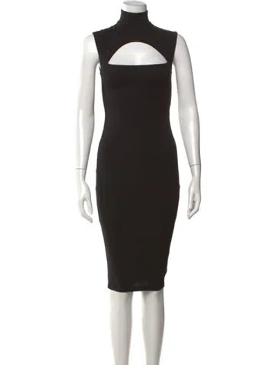 Pre-owned Nookie Manhatten Knee-length Dress W/ Tags In Black