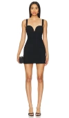 Nookie Marlowe Mini Dress In 黑色