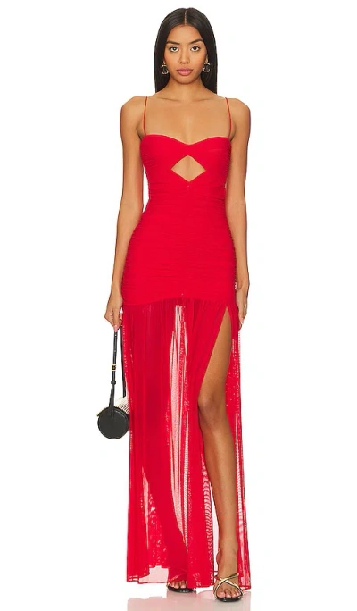Nookie Monroe Gown In Red
