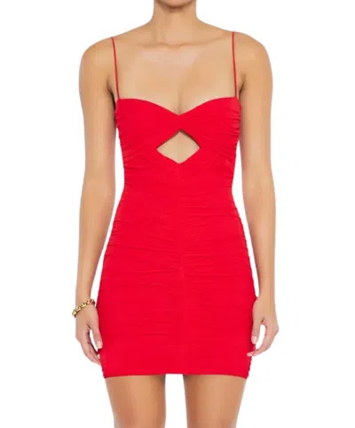 Nookie Monroe Mini Dress In Flame In Red