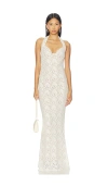 Nookie Mystique Halter Gown In White