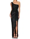 Nookie Palazzo Gown In Black In Black