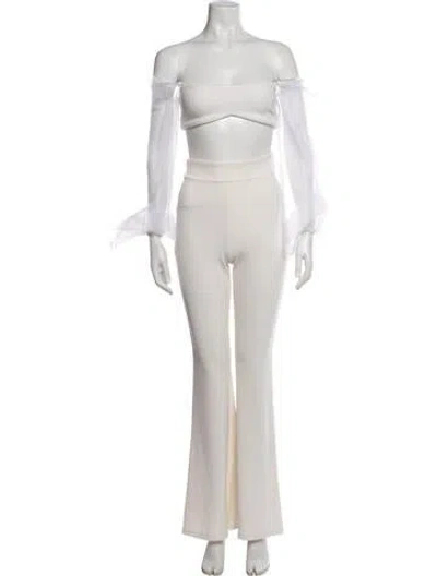 Pre-owned Nookie Pant Set In Neutrals