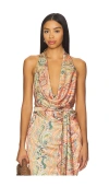 Nookie Solana Halter Top In Multi