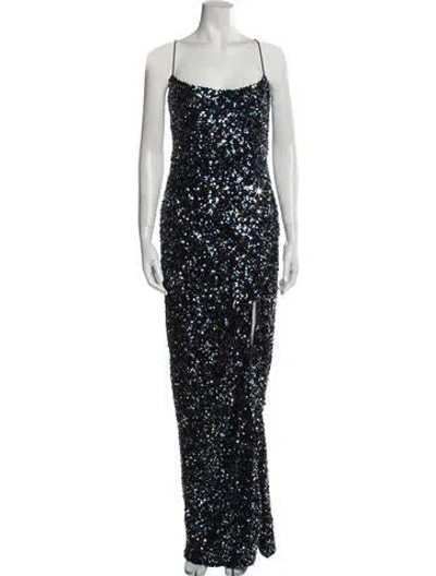 Pre-owned Nookie Square Neckline Long Dress W/ Tags In Black