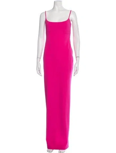 Pre-owned Nookie Square Neckline Long Dress W/ Tags In Pink