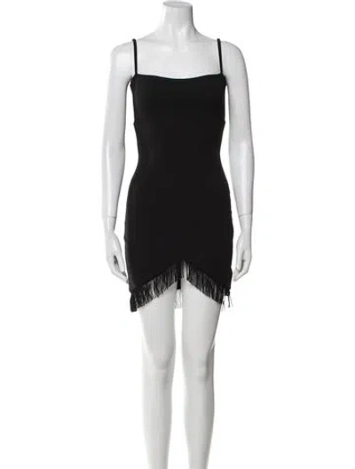 Pre-owned Nookie Square Neckline Mini Dress W/ Tags In Black