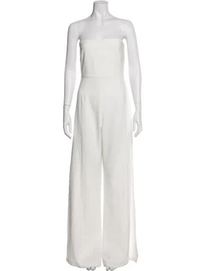 Pre-owned Nookie Strapless Jumpsuit W/ Tags In White