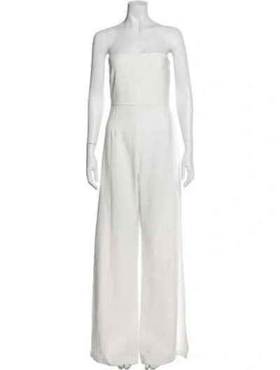 Pre-owned Nookie Strapless Jumpsuit W/ Tags In White