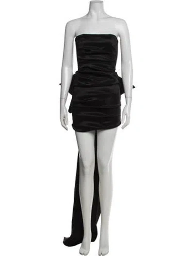 Pre-owned Nookie Strapless Mini Dress W/ Tags In Black