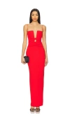 Nookie Valentine Gown In Red