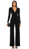 Nookie Vamp Jumpsuit In Black