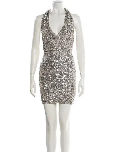 Pre-owned Nookie V-neck Mini Dress