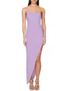 Nookie Womens Full Length Ruched Maxi Dress In Blue